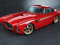 Auto, Czerwone, Ferrari, Zabytkowe