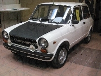 Autobianchi A112, Abarth, Przód, Biały, Wersja