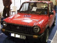 Autobianchi A112, Przód, Czerwony, Wystawa