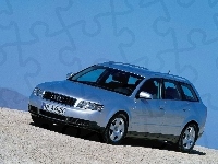 Avant, Audi A4, Srebrny