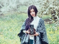 Azjatka, Kobieta, Aparat Fotograficzny Start 66