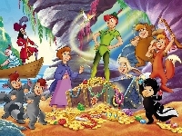 Piotruś Pan, Bohaterowie, Bajki, Peter Pan