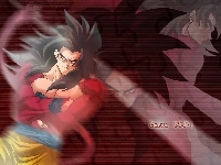 Ball, Dragon, Goku SSJ4
