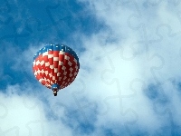 Niebo, Balon, Chmury