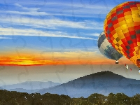 Balony, Góry, Krajobraz