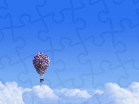 Niebo, Balony, Chmury