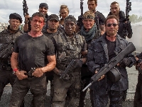 Dolph Lundgren, Film, Arnold Schwarzenegger, Antonio Banderas, Randy Couture, Niezniszczalni 3, The Expendables 3, Wesley Snipes, Sylvester Stallone, Jason Statham