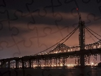 Bay Bridge, San Francisco, Noc