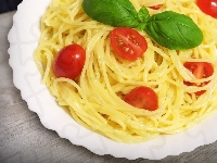 Bazylia, Pomidory, Spaghetti