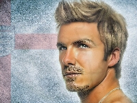 Grafika, Piłkarz, David Beckham