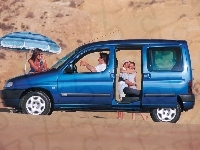 Citroen Berlingo, Plaża