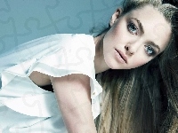 Biała, Seyfried, Zbliżenie, Amanda, Aktorka, Bluzka