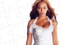 Biała, Beyonce Knowles, Sukienka