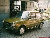 Biały, Warsztat, Zielony, Autobianchi A112, Dach