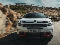 Aircross, Biały, Citroen C5, Przód