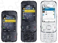 Biały, Nokia N86, Czarny, 8MP