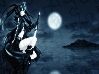 Black Rock Shooter, Księżyc