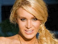Blondynka, Biżuteria, Jaclyn Case, Piękna, Uśmiech