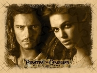 Orlando Bloom, Piraci Z Karaibów, Keira Knightley, twarze