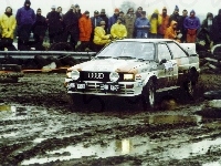 Błotny, Audi Quattro, Rajd