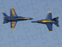 Boeing F/A 18-Hornet, Angels, Blue