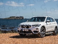 BMW X1 sDrive28i SUV, Białe, 2017