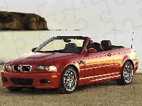 Cabrio, Bmw M3, Czerwone