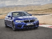 BMW M5 F90, Niebieskie, 2018