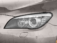 BMW F10, Reflektor, Światła