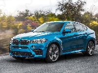 2015, BMW X6 F86, Niebieskie