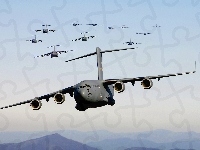 Grupa, Boeing C-17 Globemaster III, Transportowa