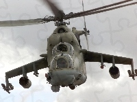 Bojowy, Helikopter, Mil Mi-24