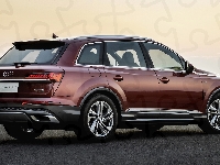 Tył, Bok, Audi Q7 S