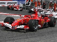 bolid, Formuła 1, ferrari