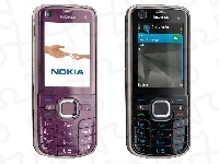 Czarna, Bordowa, Nokia 6220