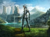 Broń, Earthise Cg Girl, Dziewczyna