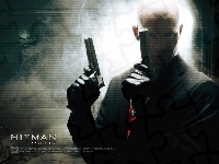 broń, Hitman, garnitur, Timothy Olyphant