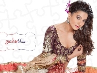 Brunetka, Gauhar Khan, Kolczyki