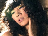 Brunetka, Bai Ling, Makijaż