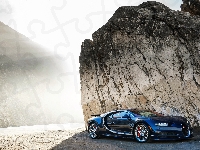 Skały, Bugatti Chiron, 2017, Blask