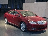 Buick LaCrosse, Bordowy, Salon