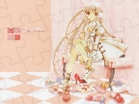 Buty, Chobits, Chii, Spojrzenie