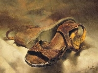 Sandały, Buty, Obraz