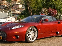Spyker, Czerwony, Samochód, C8