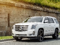 Cadillac Escalade, Biały, 2015