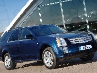 Cadillac SRX, Niebieski, SUV