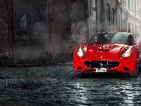 California, Ferrari, Czerwone
