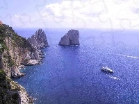 Łódz, Capri, Skały