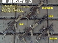 L85 A2 CARBINE, L86 A2, Broń, L85 A2, L85 A2 AFV