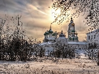 Klasztor, Cerkiew, Zima